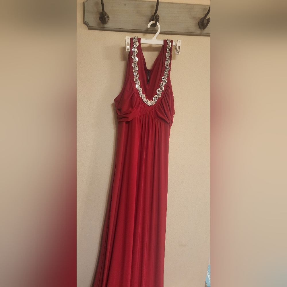 Red Maxi dress